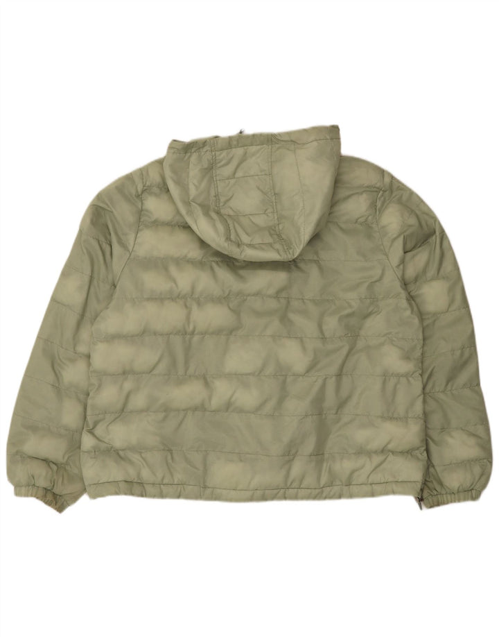 Levi's Damen-Jacke mit Kapuze, gepolstert, UK 18, XL, grün, Polyester