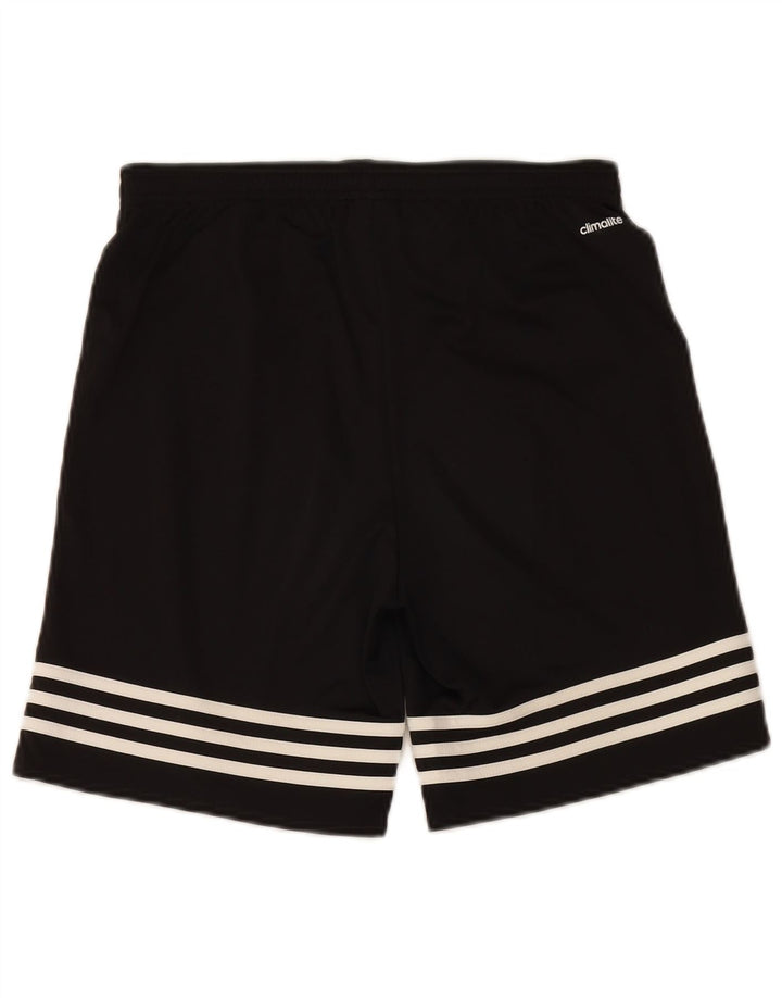 Adidas Jungen Climalite Sportshorts 13–14 Jahre, schwarzes Polyester
