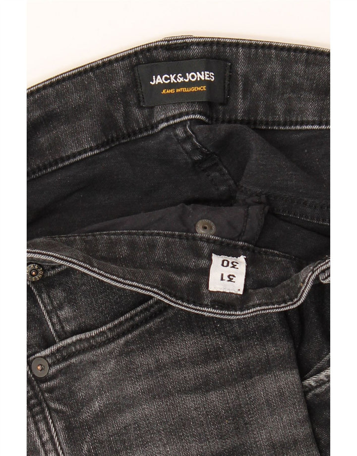 Jack & Jones Herren GLENN Slim Jeans W31 L30 Grau