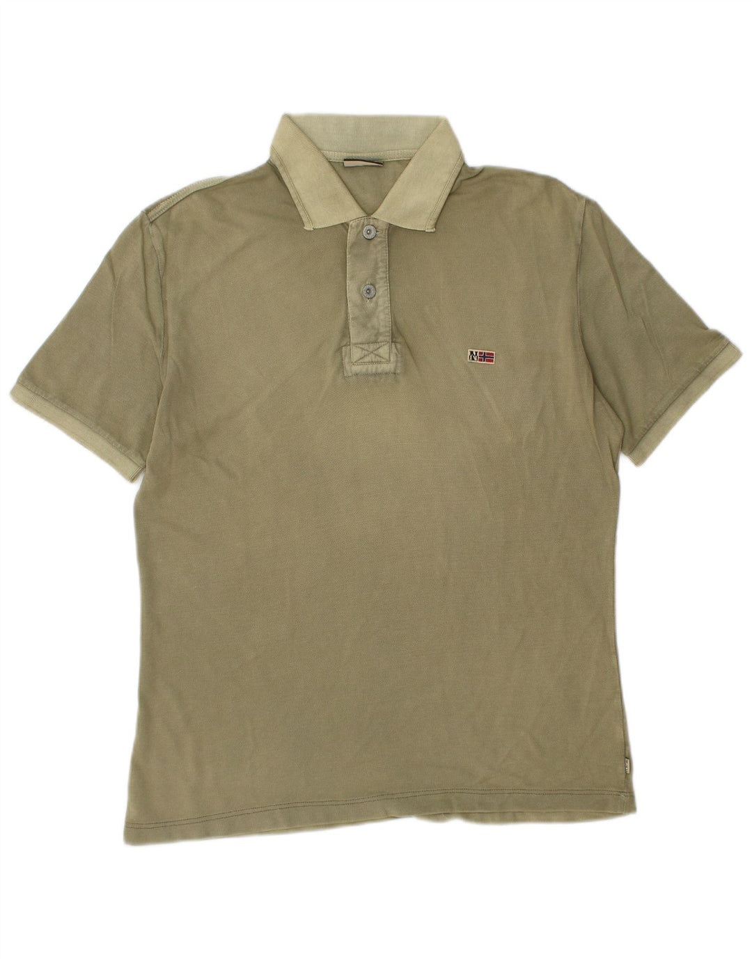 NAPAPIJRI Herren Geographic Poloshirt Medium Khaki