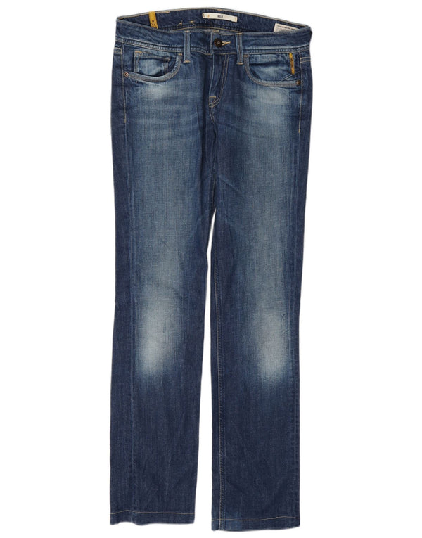 Meltin' Pot Damen Melia Slim Jeans W27 L34 Blaue Baumwolle