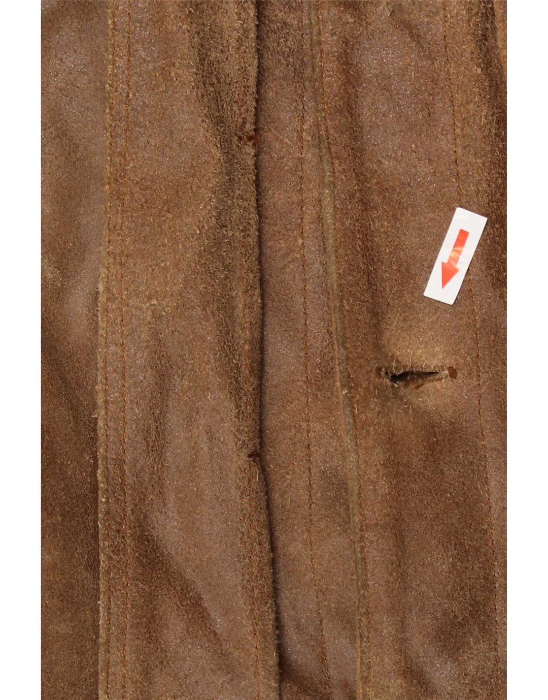Mustang Herren Bomber Lederjacke UK 42 XL Braun