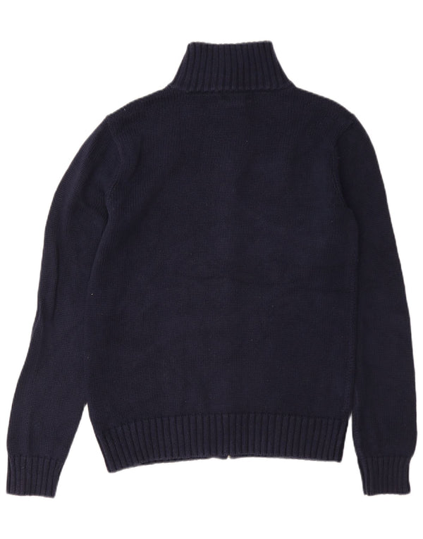 Polo Ralph Lauren Jungen-Cardigan-Pullover, 14–15 Jahre, große marineblaue Baumwolle