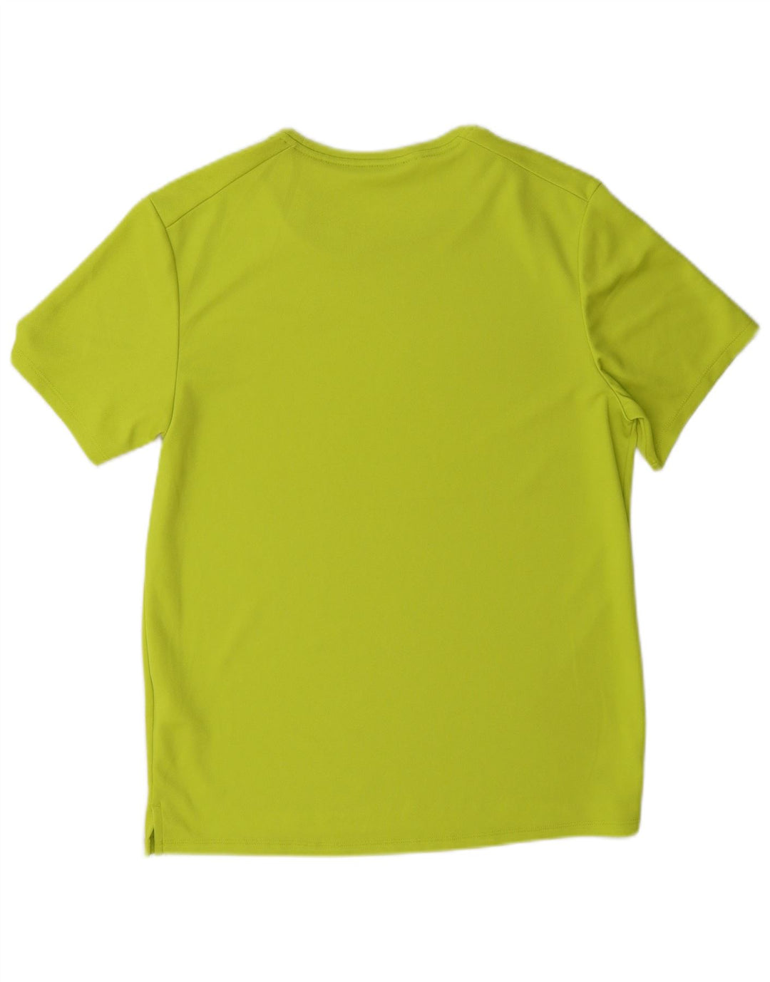 Nike Herren Dri Fit T-Shirt Top Small Grün Polyester