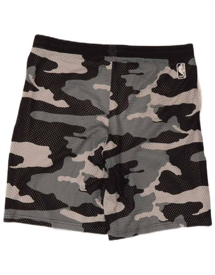 Adidas Herren Graphic Sport Shorts Medium Schwarz Camouflage Polyester