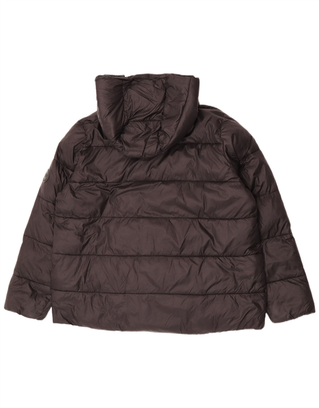 Zara Damen-Jacke mit Kapuze, gepolstert, Gr. 18, XL, Schwarz