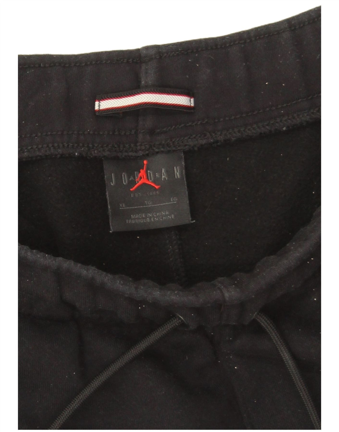Jordan Herren-Sportshorts XL aus schwarzer Baumwolle