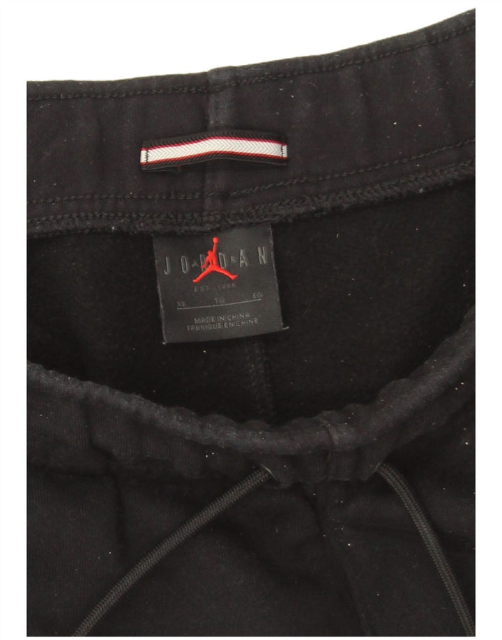 Jordan Herren-Sportshorts XL aus schwarzer Baumwolle