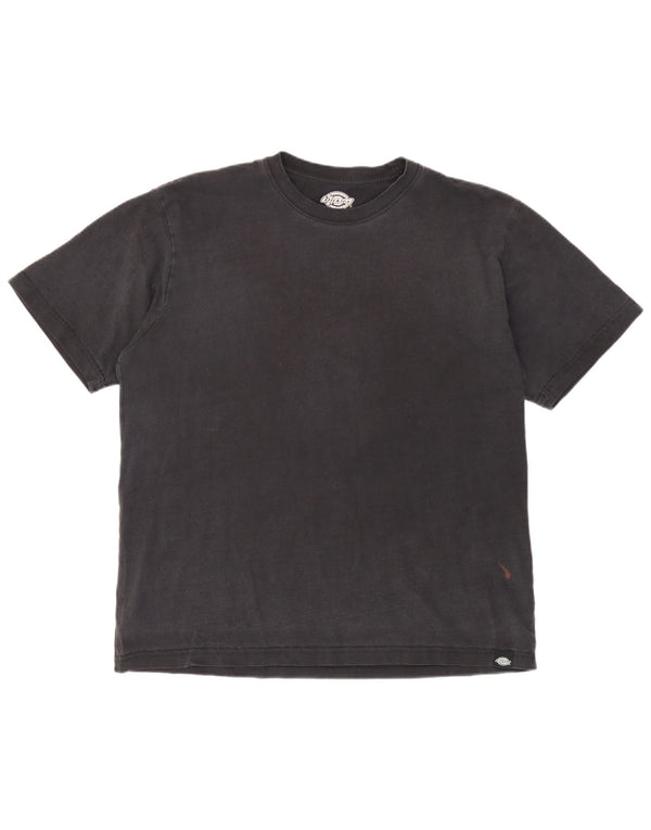 Dickies Herren T-Shirt Top Large Schwarz Baumwolle