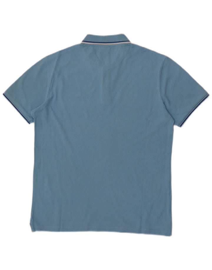 Champion Herren Poloshirt Small Blau