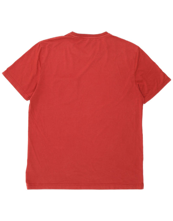 Penguin Herren T-Shirt Top XL Burgund Baumwolle