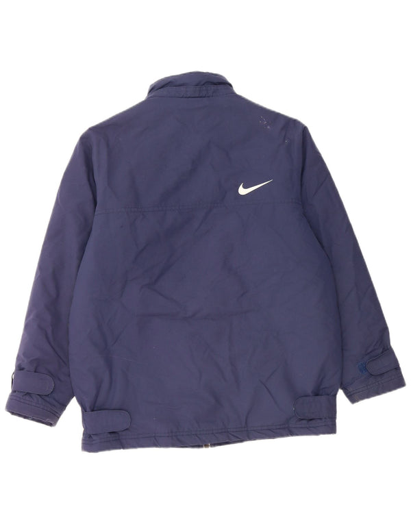Nike Windjacke für Jungen, 10–11 Jahre, mittelgroß, marineblau, Polyester