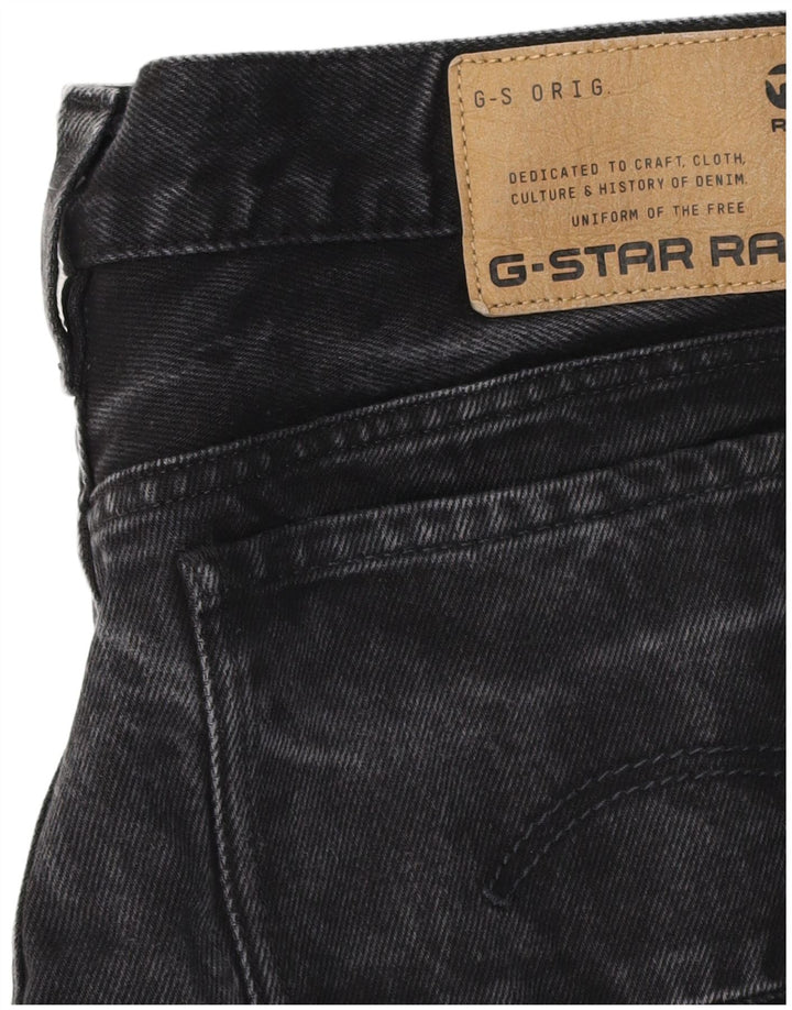 G-Star Damen Loose Jeans W32 L28 Schwarze Baumwolle