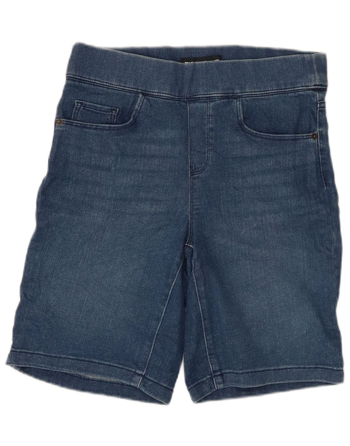 DKNY Damen Denim-Shorts, Größe S, W30, Blau