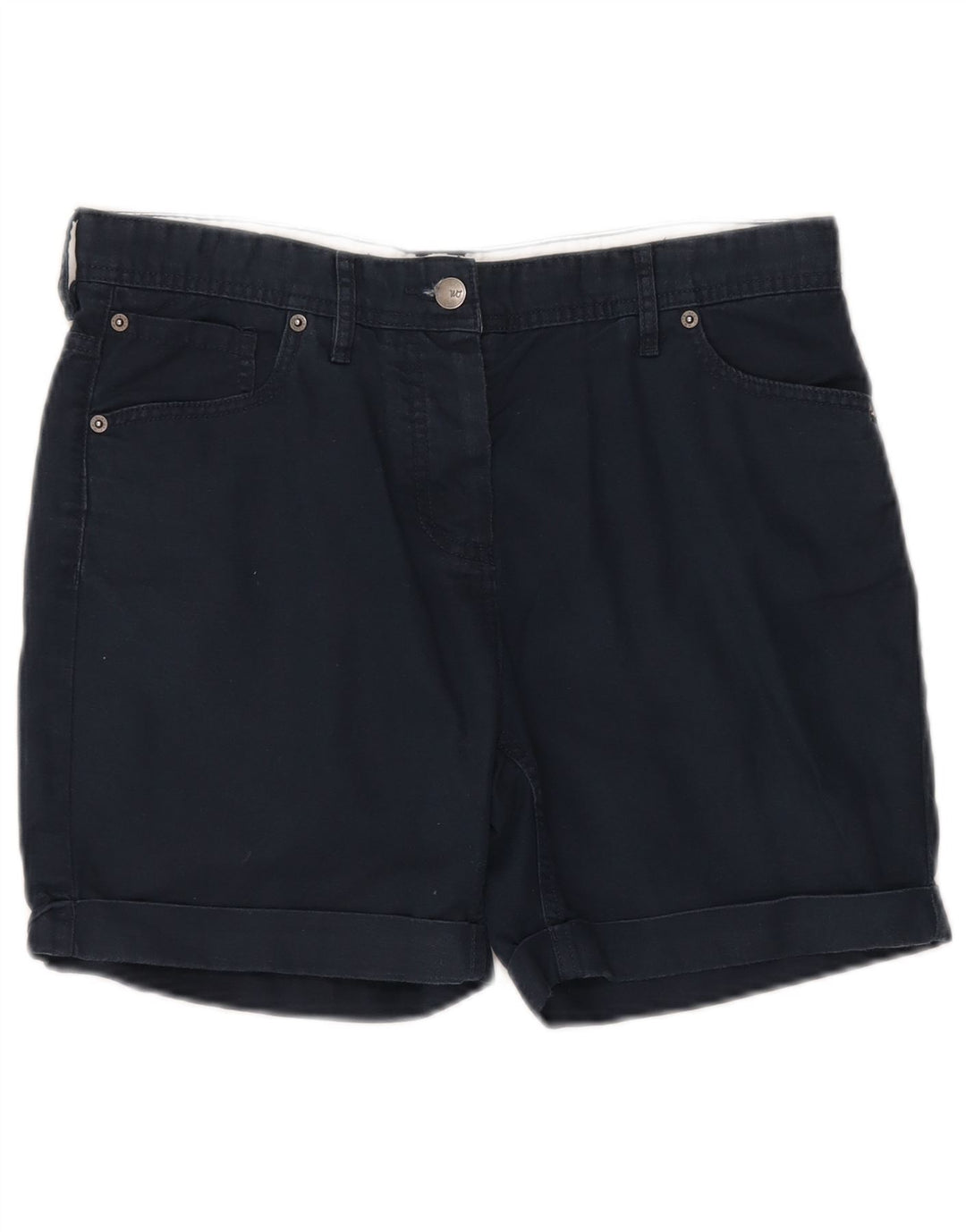 WHITE STUFF Freizeitshorts für Damen, UK 8, Größe S, W32, Marineblau, Baumwolle