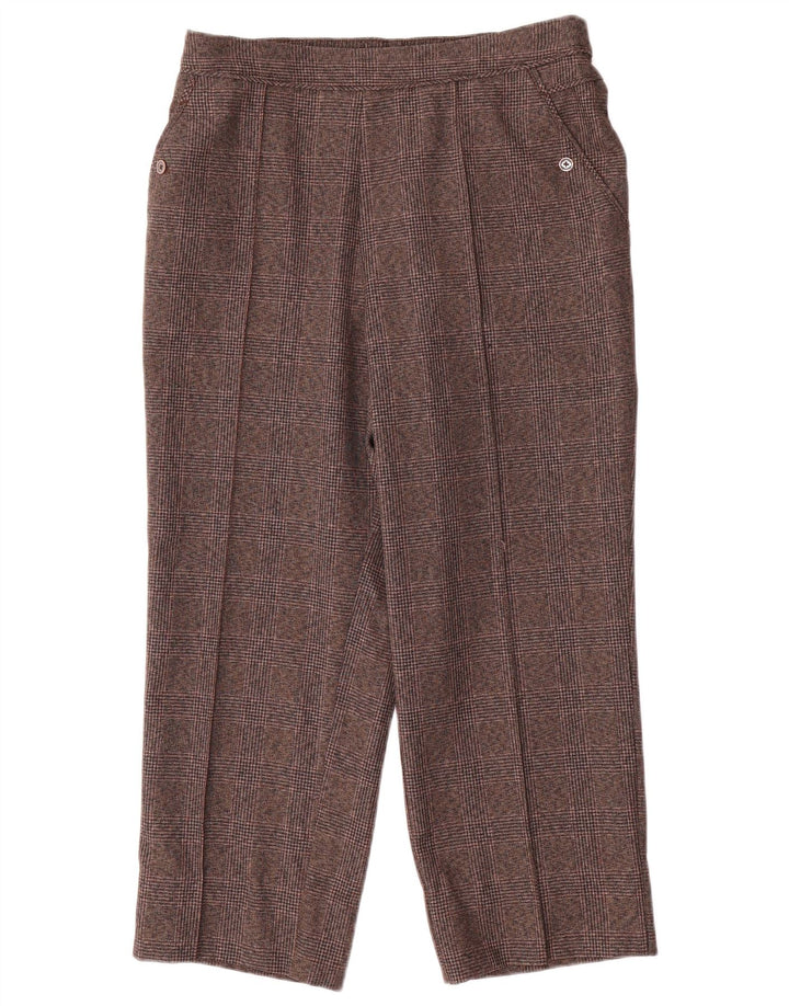 Marks & Spencer Damen-Hose, kurz geschnitten, UK 12, M, W28, L24, Grau