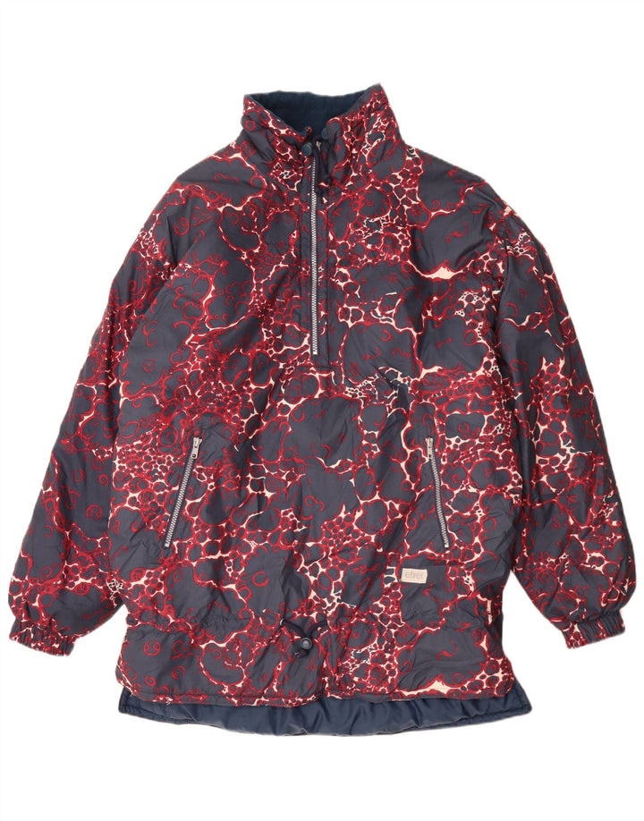 Etirel Jungen-Anorakjacke mit lockerer Passform und abstraktem Muster, 15–16 Jahre, Marineblau