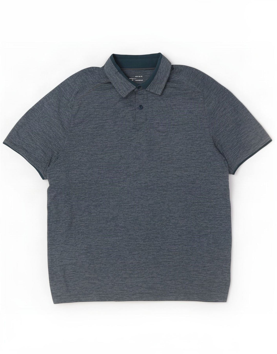 Under Armour Herren Heat Gear Poloshirt, großes, blau meliertes Polyester