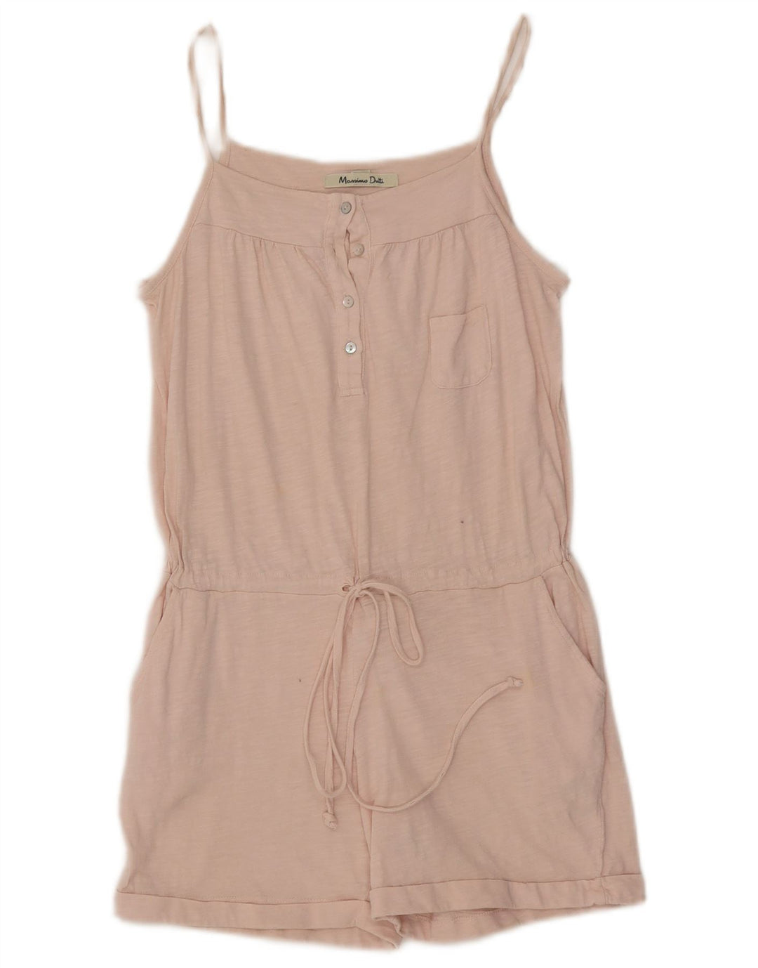 Massimo Dutti Ärmelloser Playsuit für Mädchen, 9–10 Jahre, Rosa