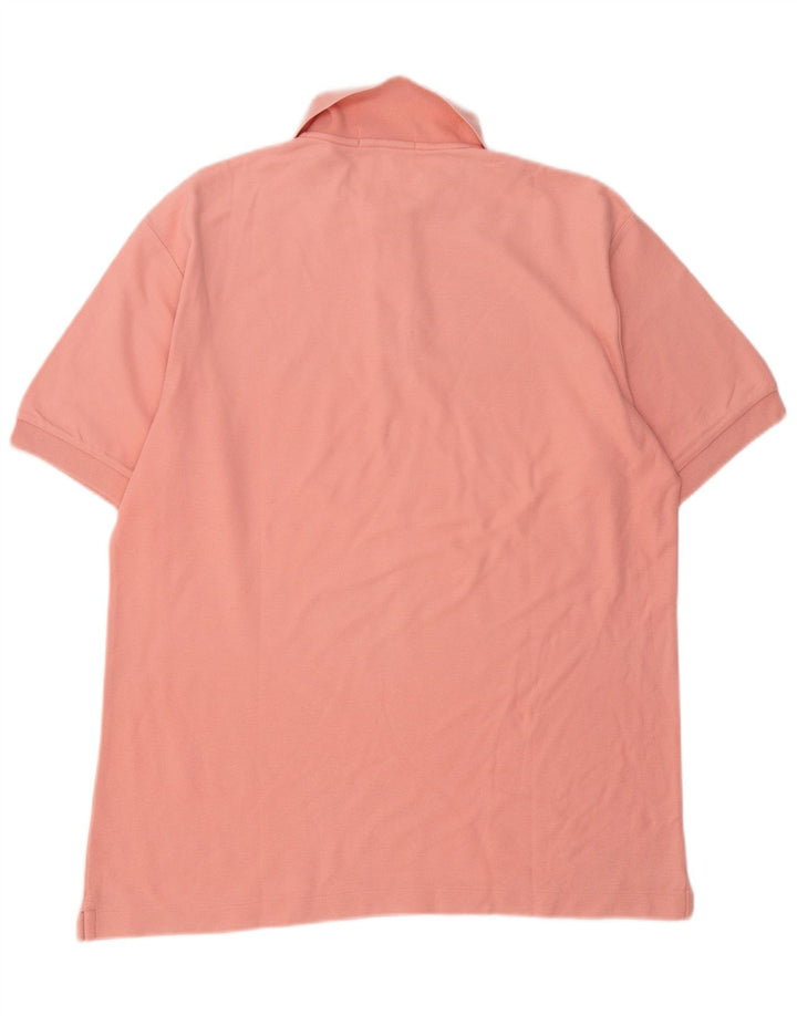 Fila Herren Poloshirt IT 52 Large Rosa Baumwolle
