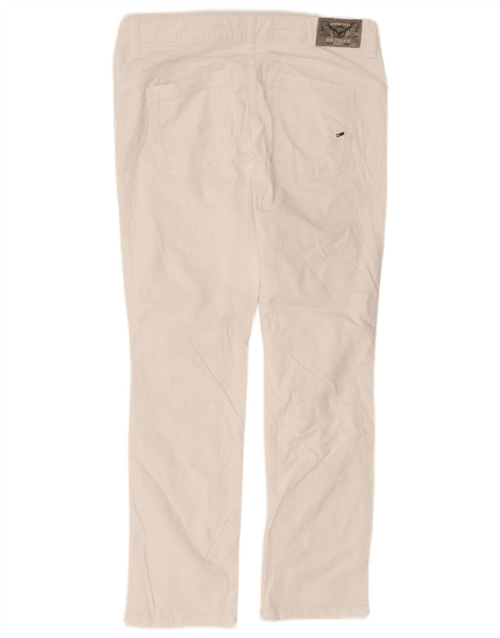 Tommy Hilfiger Herren Slim Jeans W34 L34 Weiße Baumwolle