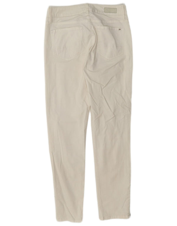 Tommy Hilfiger Damen Milan RW Slim Freizeithose US 2 XS W24 L26 Weiß