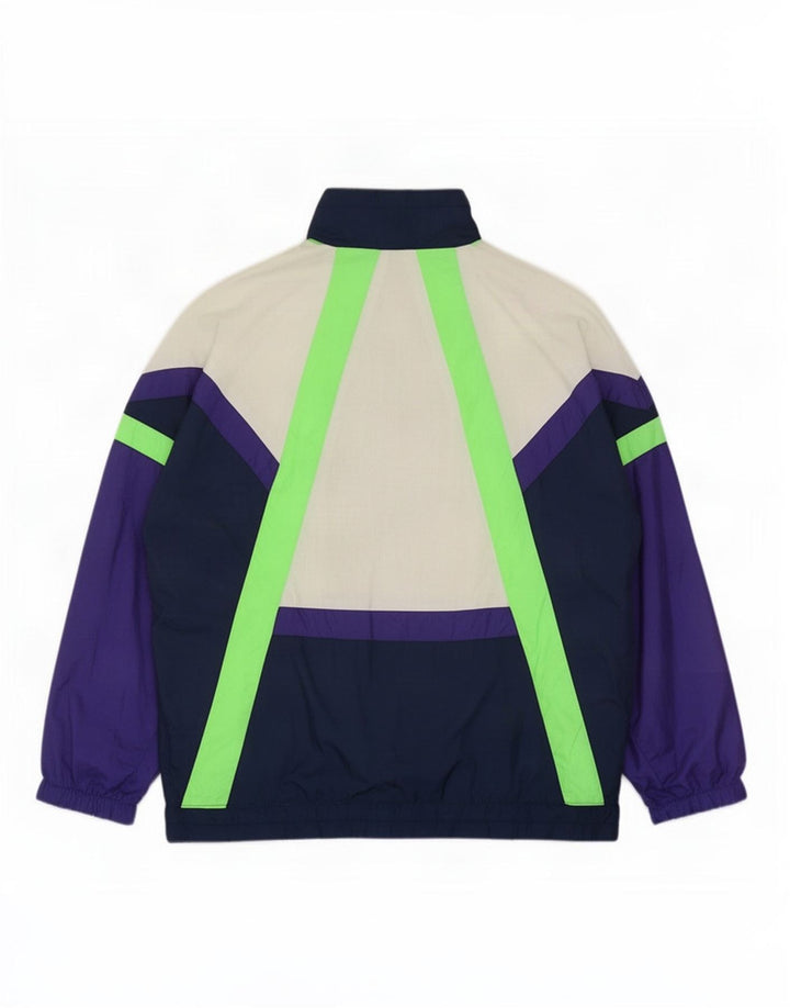 Puma Herren-Trainingsanzug-Oberjacke UK 44 XL Mehrfarbiges Colourblock-Polyester