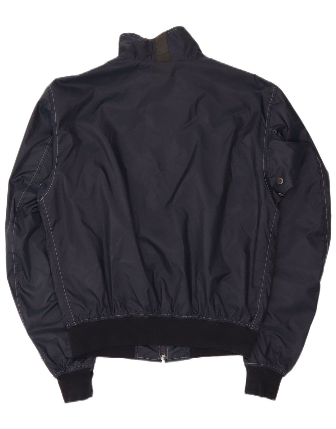 Belstaff Damen Bomberjacke UK 14 Medium Marineblau Nylon