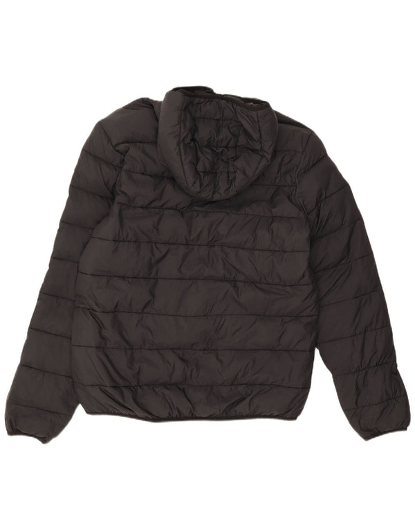 Dickies wattierte Damenjacke mit Kapuze, UK 14, mittelschwarz, Polyamid