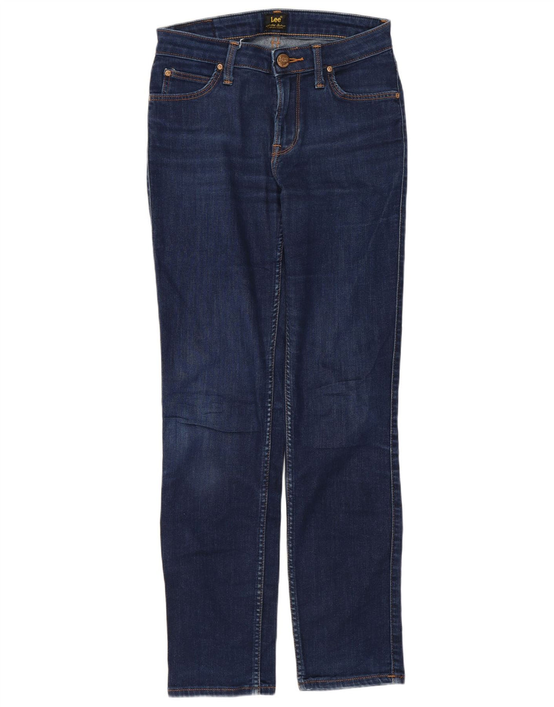 Lee Damen Slim Jeans W26 L28 Blau