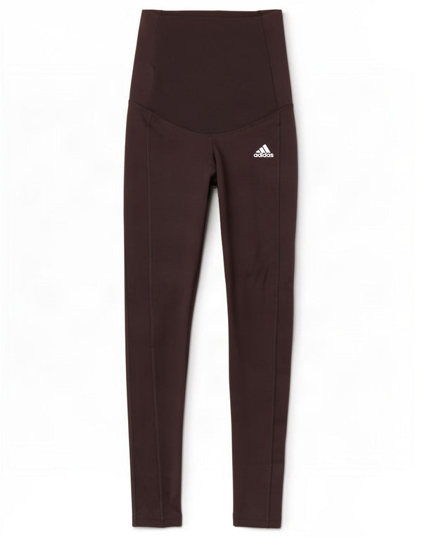 Adidas Damen Aeroready High Waist Leggings UK 4/6 XS Schwarz Polyester