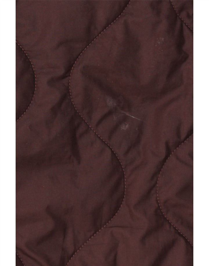 The North Face Damen Übergroßer gesteppter Mantel UK 14 Mittelbraun