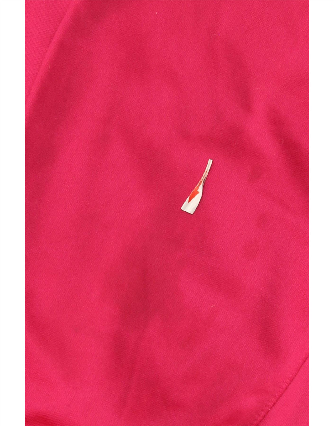 Vintage Herren-Trainingsanzugoberteil mit Grafik, Größe 2XL, rosafarbenes Farbblock-Polyester