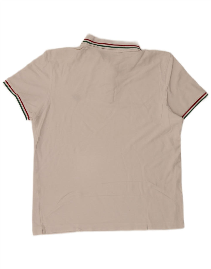 Lotto Herren-Poloshirt, Größe L, Weiß