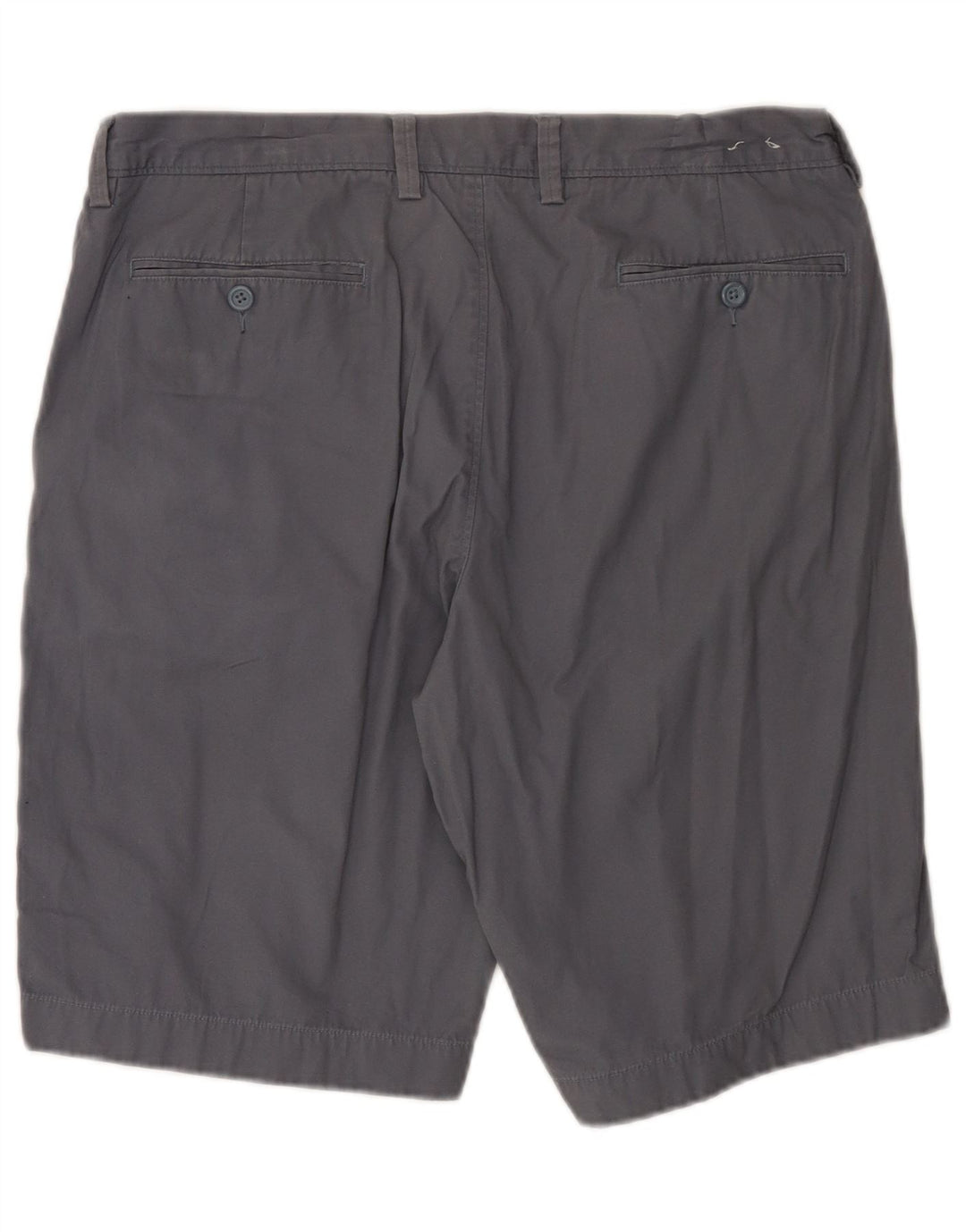 J. CREW Herren Rivington Chino Shorts W34 Large Grau Baumwolle