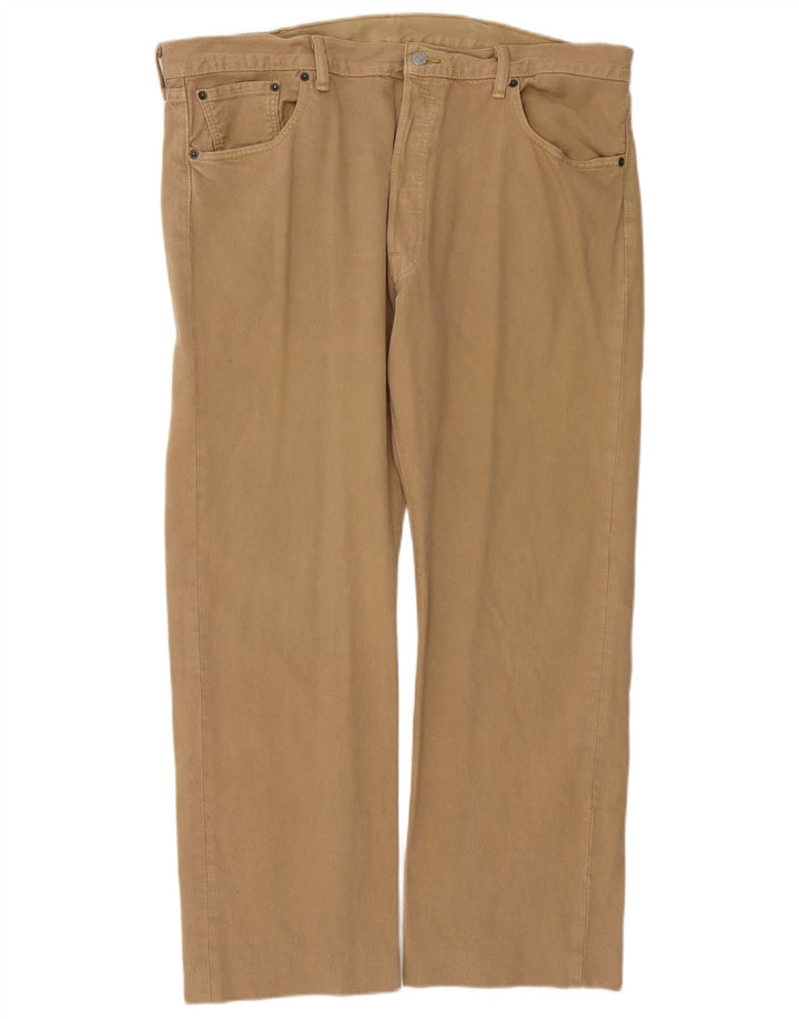 Levi's Herren 501 Straight Jeans W40 L29 Braune Baumwolle