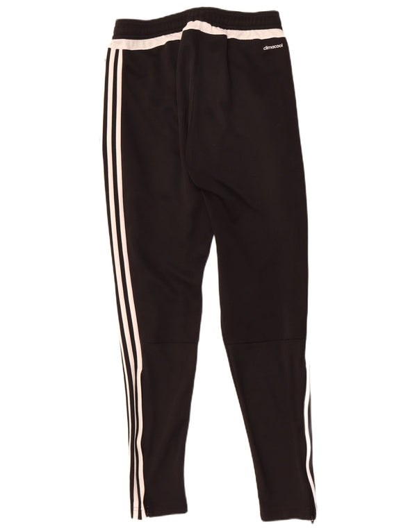 Adidas Mens Climacool Tracksuit Trousers Small  Black Colourblock Polyester