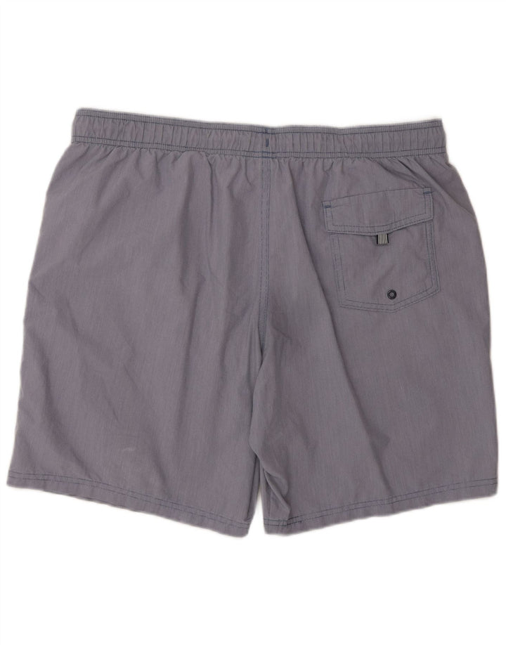 Marks & Spencer Herren-Badeshorts, groß, aus blauer Baumwolle