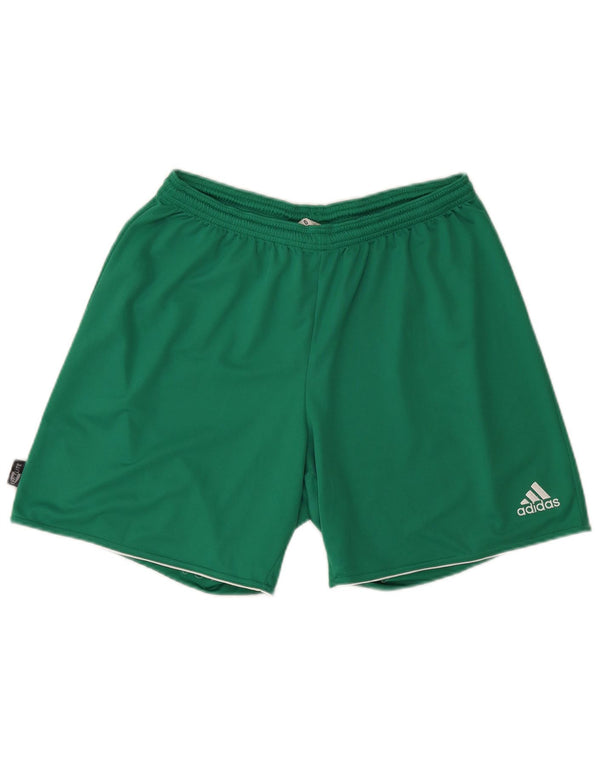 Adidas Herren Climalite Sport Shorts Großes grünes Polyester