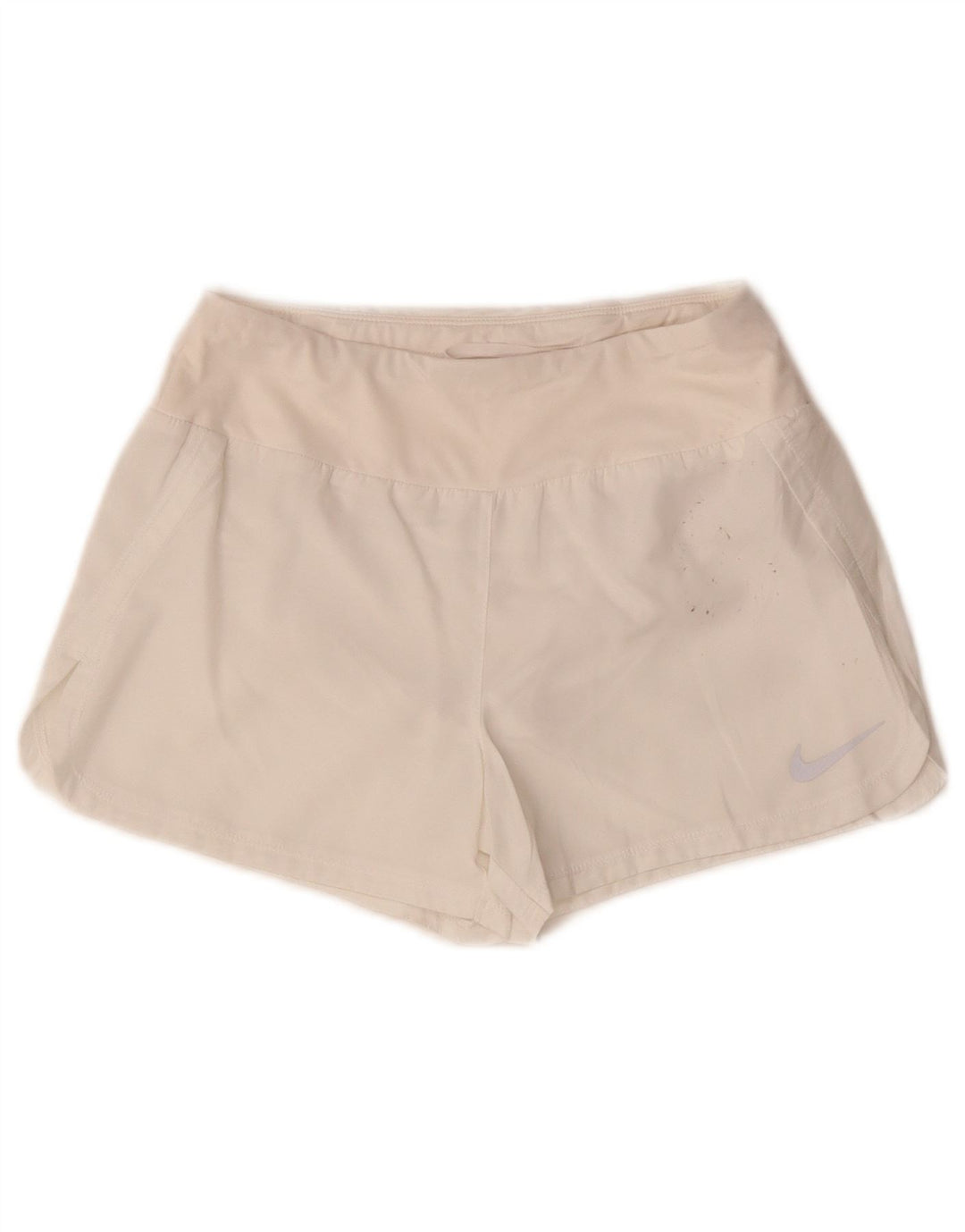 Nike Damen Dri Fit Sport Shorts UK 6 XS Weiß