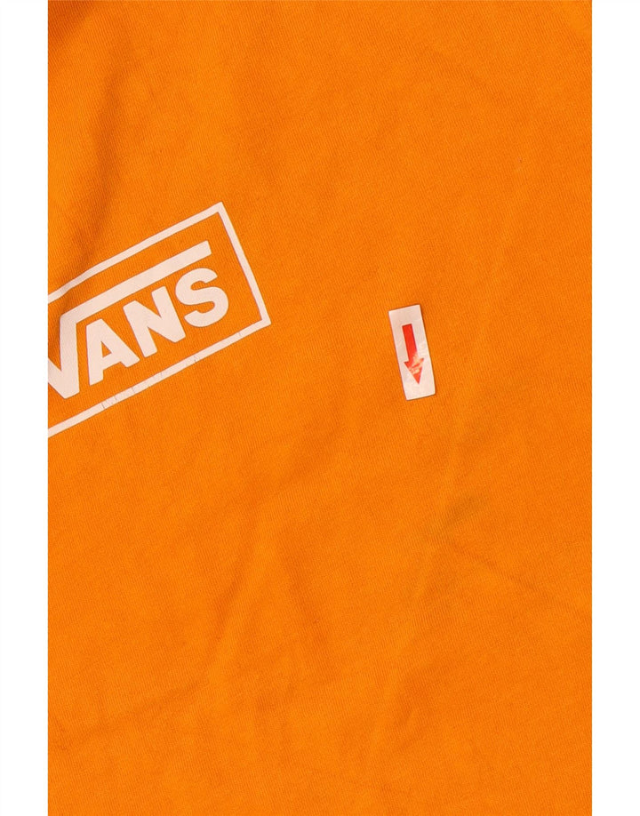 Vans Herren-T-Shirt mit individueller Passform, Grafik, Größe S, Orange, Baumwolle