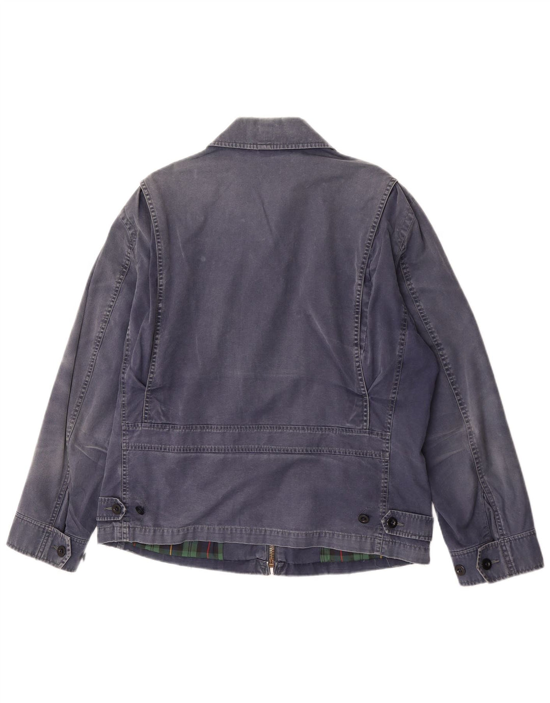 Polo Ralph Lauren Herren Bomberjacke UK 40 Große blaue Baumwolle