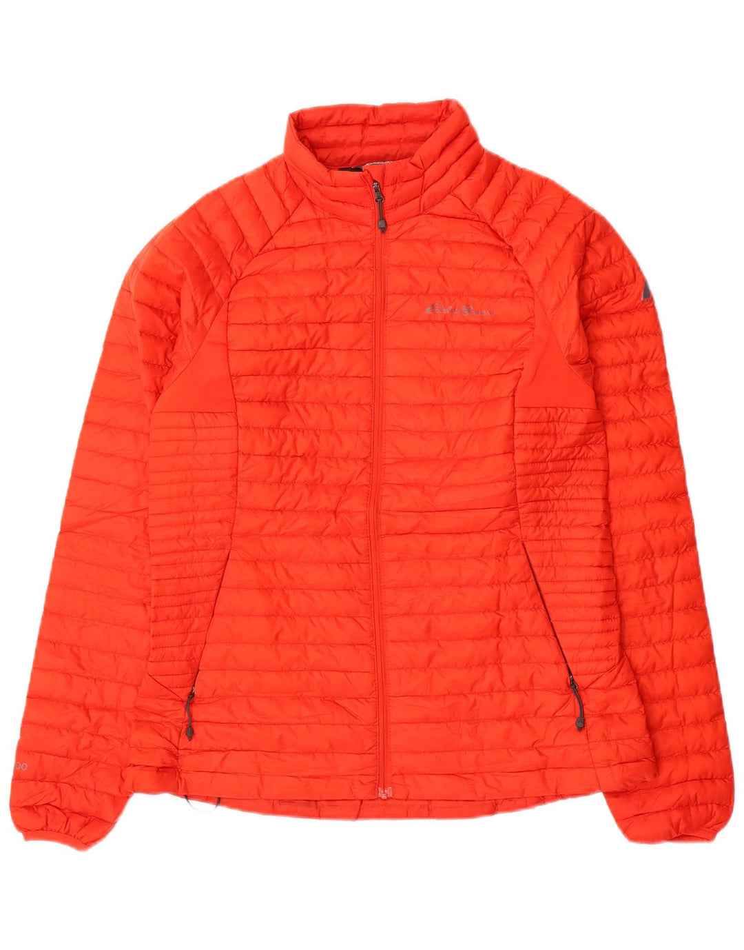 EDDIE BAUER Damen Wattierte Jacke UK 10 Small Rot Polyester