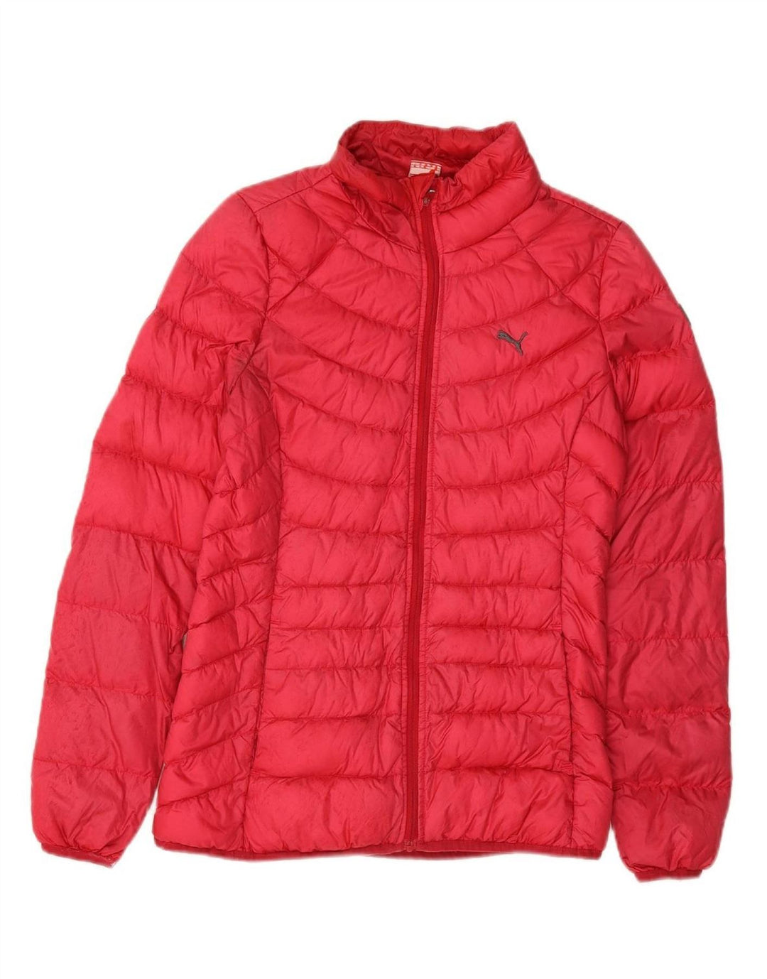 PUMA Womens Padded Jacket UK 10 Small  Pink Nylon