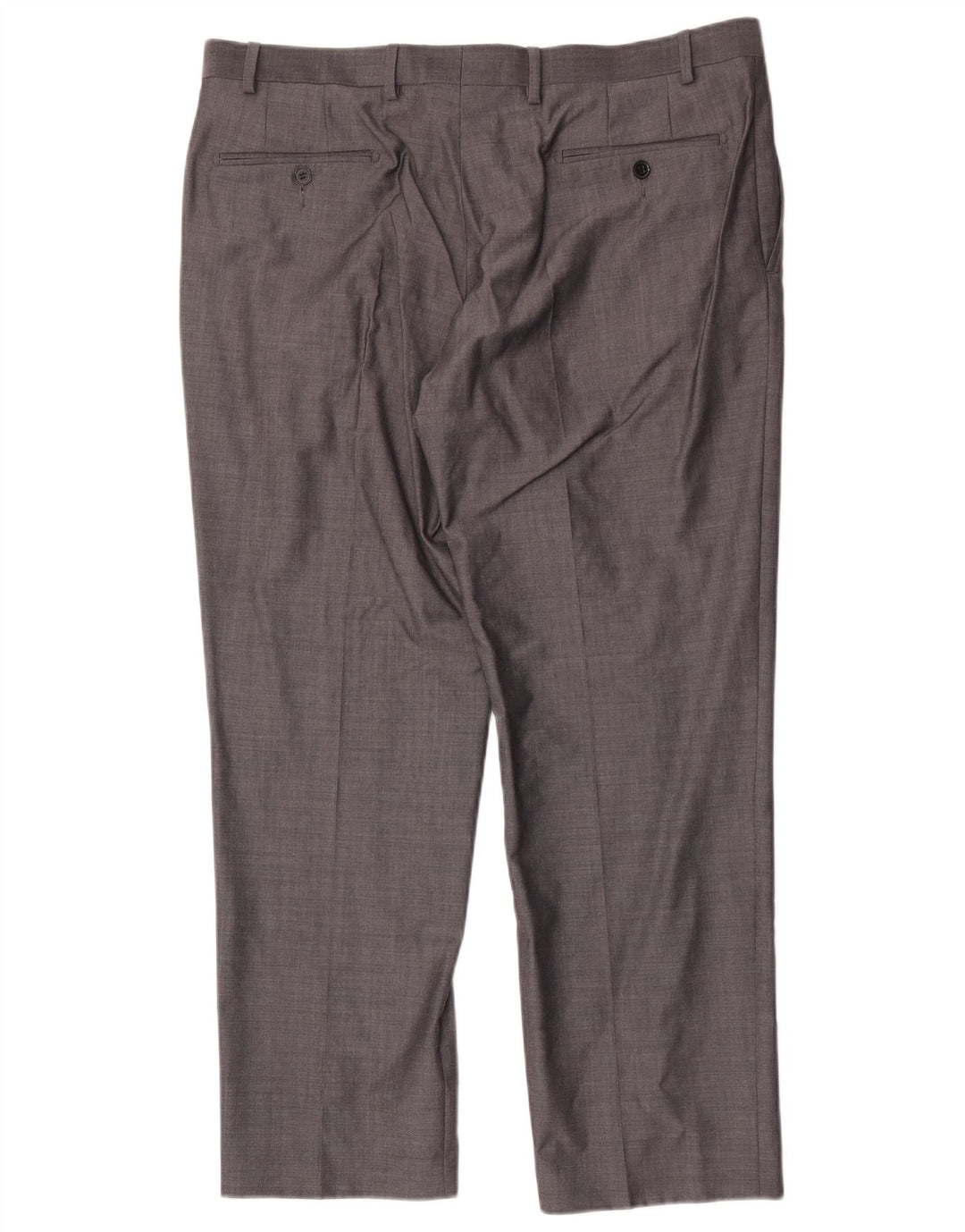 Marks & Spencer Herren Autograph Gerade Anzughose W38 L29 Graue Wolle