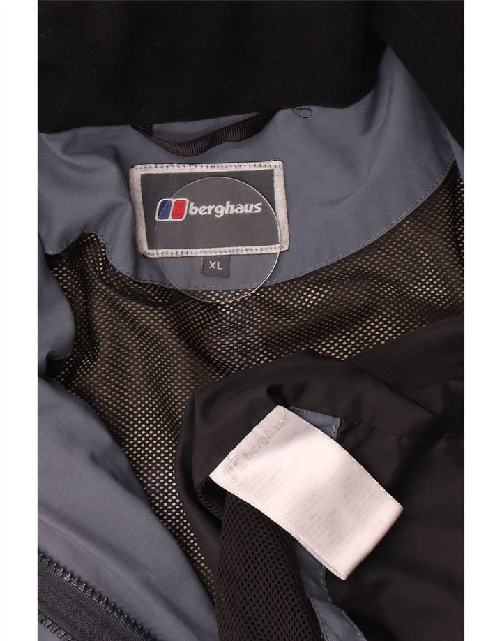 Berghaus Herren-Regenjacke mit Kapuze, UK 42, XL, Marineblau, Polyester