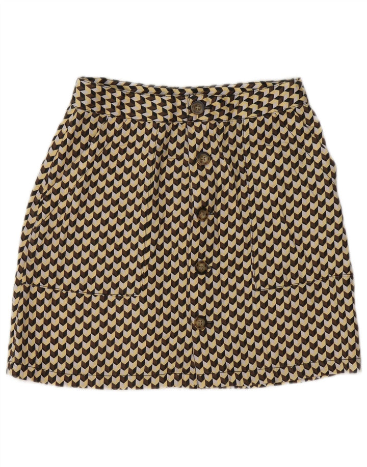 Rip Curl Damen Minirock Small W28 Mehrfarbiges geometrisches Lyocell