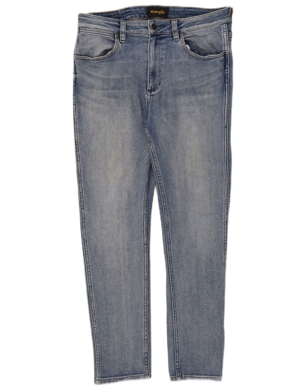Wrangler Damen Slim Jeans W32 L27 Blaue Baumwolle