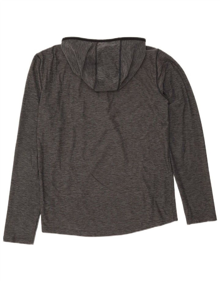 NEW BALANCE Herren-Trainingsanzug mit Kapuzenpullover, klein, grau gefleckt