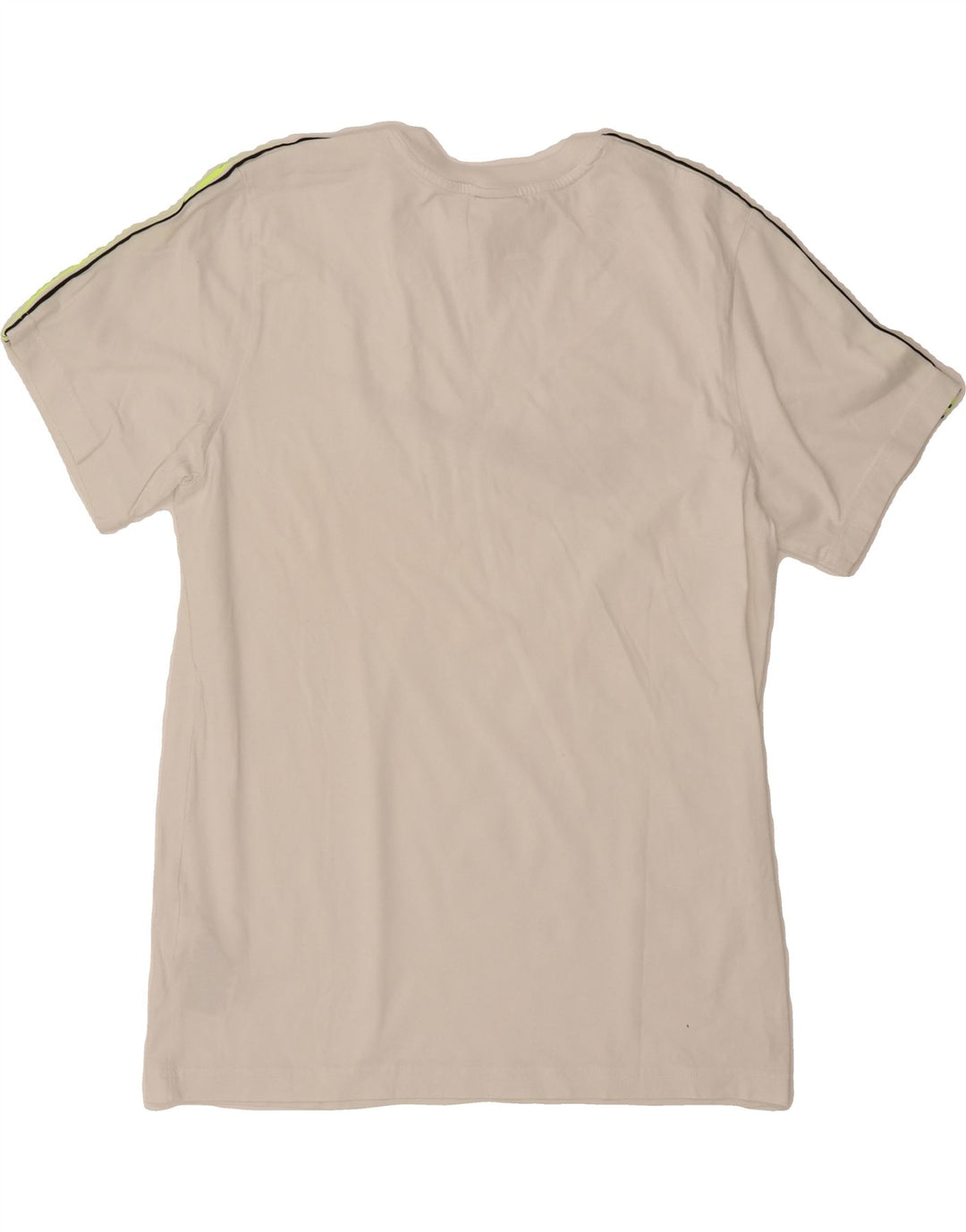 NIKE Mens Graphic T-Shirt Top Medium White Cotton Vintage Nike and Second-Hand Nike from Messina Hembry 